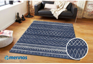 Covor - Merinos - Indigo Blue